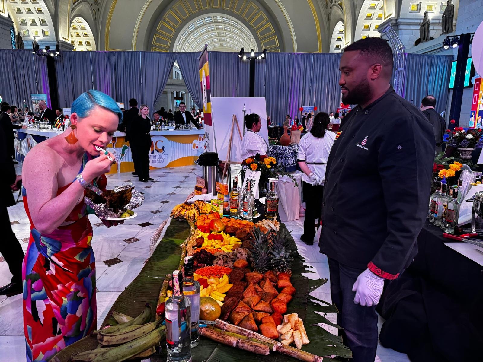 Signature Ugandan dish prepared fresh by Chef Sentie