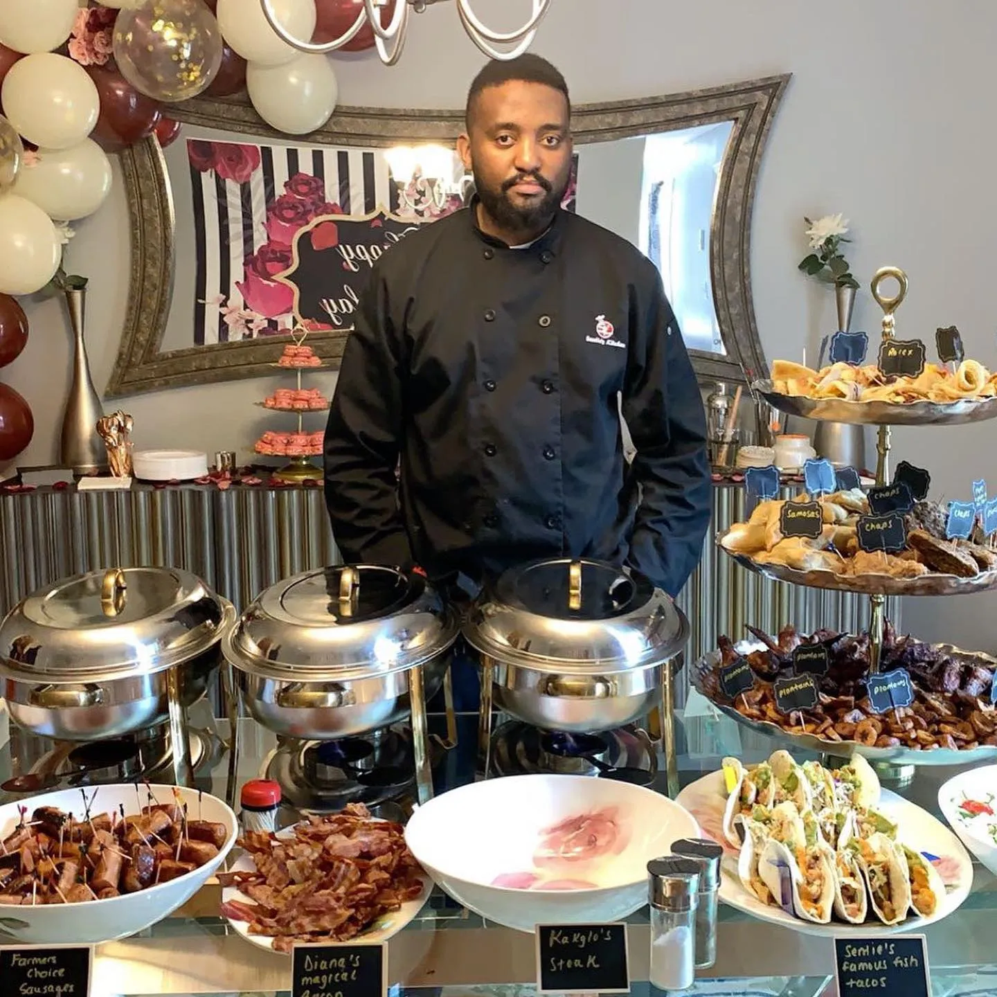 Authentic Afro-Caribbean Special Plated Dishes